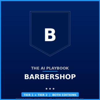 The AI Playbook — Barbershop Bundle (Tier 1 + Tier 2)