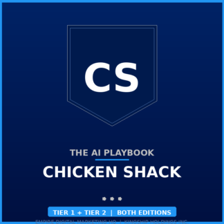 The AI Playbook — Chicken Shack Bundle (Tier 1 + Tier 2)