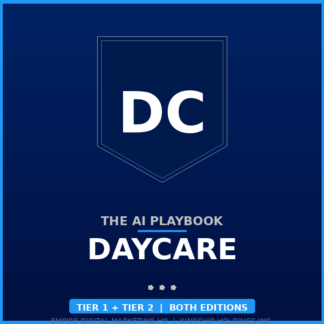 The AI Playbook — Daycare Bundle (Tier 1 + Tier 2)