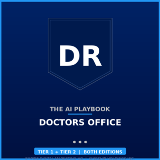 The AI Playbook — Doctors Office Bundle (Tier 1 + Tier 2)