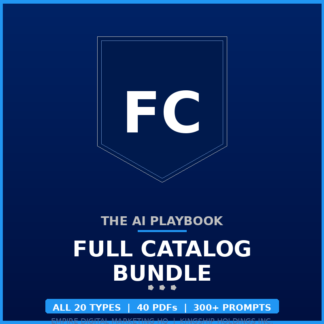 The AI Playbook — Full Catalog Bundle (All 20 Business Types)